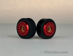 Pair of Pioneer RT-707/701 Pinch Rollers – Precision Replacement –Red–1Yr WRT