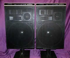 VINTAGE PIONEER CS- 803 4-WAY 5-DRIVER SPEAKERS W/ 16 INCH BASS DRIVERS!!
