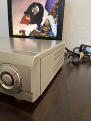 Panasonic PV-D4621 Blue Line VCR Player VHS Tape Cassette recorder Working