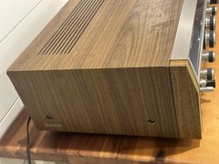Akai AA-910 Receiver Fully Serviced Excellent Condition Wood Grain Cabinet Japan