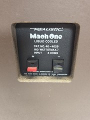 Realistic Mach One 15″ Speaker Liquid Cooled 160W 8Ohm New Foam Vintage 40-4029