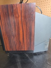 Zenith Space Command CRT TV SS1311W 13″ Color Retro Gaming Wood Grain AS IS