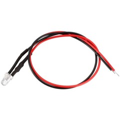 10Pcs White Wired 3mm LED Lights for Marantz Sansui Pioneer 6v-12v AC/DC 8v