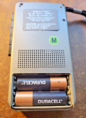 REALISTIC Microcassette TAPE RECORDER MICRO -16 Voice Activated # 14-1176 W/Box