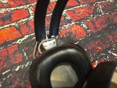 ORIGINAL Sansui SS-2 Stereo Headphones Retro HiFi Wired 1/4 Plug 6.35mm