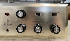 Vintage 1962 HH Scott Stereomaster 222C Tube Amplifier – SHOWN WORKING *READ*