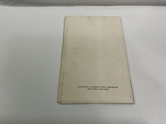 Vintage 1969 Radio Shack Archer International Morse Code Learning Booklet