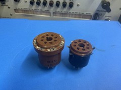Vector Tube Socket Test Adapter Octal U-102/U & Hickok Octal sockeT/adapter -VG
