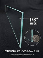 Technics SA-600 Clear Dial Glass Replacement for Vintage Stereo