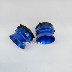 1 Pair Pro 1/4″ Revox NAB Hub Adapters For Reel To Reel Tape Recorders (blue)