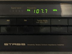 Nakamichi SR-2A Stereo Receiver Stasis Amplifier Audiophile TESTED SEE VIDEO