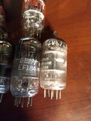mixed Lot Of 11 NEC & other Tubes 6EJ7 6BQ7 6LX8 801 802 5CG8 Holland Test Good