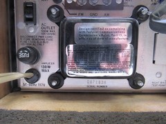SCOTT Model #357 FM-AM Stereo Receiver Wood Panel *TESTED WORKING*