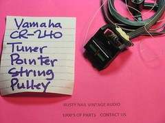 YAMAHA CR-240 ILLUMINATED DIAL POINTER WITH PULLEY AND STRING