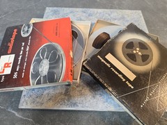 8 Vintage 3M Scotch 200 Magnetic Tape 1/4″ x 2000 Reel to Reel Used Recorded