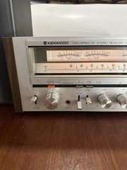 Kenwood KR-8050 FM/AM High Speed DC Stereo Receiver – Works & Lights Up