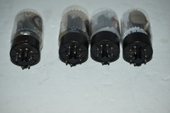 Set of Four RCA 6L6GC Tubes Not Tested