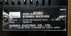 Sansui 6060 AM/FM Stereo Receiver – Serviced & Tested – Sounds Great