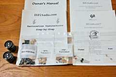 Bose 550 restoration kit repair service recap capacitor upgrade transistor