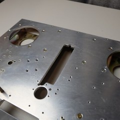 Otari MX5050 BII2 Reel to Reel – Front Deck Body Metal Plate Base Assembly