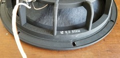 SICA 12 K 3 Speaker Driver Woofer 12″ Professional 350 Watts RMS 700 Watt 8 ohm