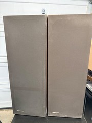 Vintage Realistic Optimus T-200 Speakers Tested And Working Need Refoaming Rare