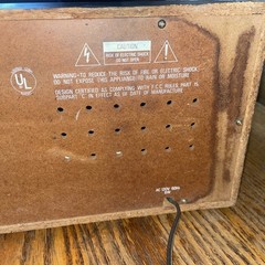 Realistic MTA-12 AM FM Table Radio Wood Grain Vintage Radio Shack Tested Working