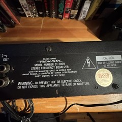 Realistic 12-Band Stereo Frequency Equalizer Model 31-2009 Vintage