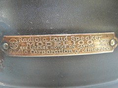 Antique RCA Radiola Model 100 Loud Speaker Radio Speaker Display Parts Restore