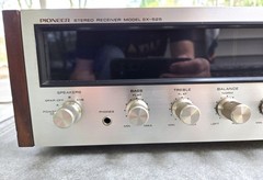 Vintage Pioneer SX-525 Stereo Receiver Wont Power On Parts or Repair Fuse Good