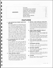 Kenwood KA-5700 Integrated Amplifier Owners Manual