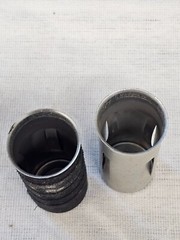 2 Bell Carillon 6060 Tube Amplifier Tube Heat Shield Cover Original Part BOTH