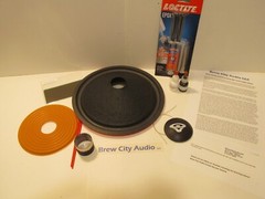 10″ Recone Kit for Cerwin Vega RE25 RE-25 REW10 W10-4 4 ohms