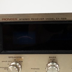Vintage Pioneer SX-525 Stereo Receiver Sounds Great Needs Minor Service