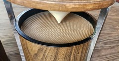 TESTED! Zenith Circle of Sound Speakers with Wood Grain / Round / Retro Omni-VTG