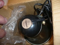 Vintage Public Address and Paging Horn 5 and 1/2” Round Alarm Horn New Open Box