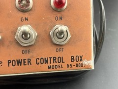 Lafayette Power Control Box 99-8007 Working Missing Light Cover Free Shipping