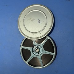 Vintage 8mm Film Reels Lot 6 Tapes + Metal Cases Empty Reels Mixed Untested