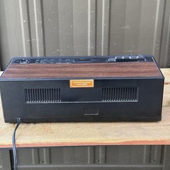 VTG SEARS LXI SERIES, Stereo Cassette AM/FM Clock Radio, Works!