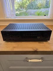 Kenwood KA-87 Stereo Integrated Amplifier Black Tested and Working