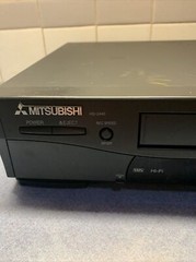 Mitsubishi HS-U446 VCR Video Cassette Player/Recorder VHS Tested Working!