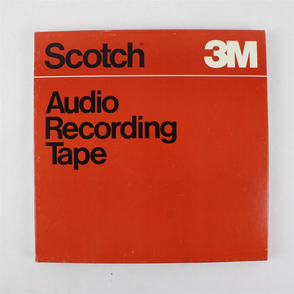 Vintage 3M Scotch Reel-to-Reel Audio Recording Tape Open Box