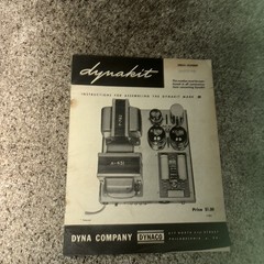 DYNACO DYNAKIT MARK III INSTRUCTIONS – ORIGINAL