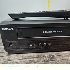 Philips DVDR3385V/F7 DVD Recorder VCR Combo 4 Head Hi Fi VHS HDMI Black