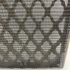 Original Sansui SP-1000 Speaker System Replacement Wood Lattice Grill Brown