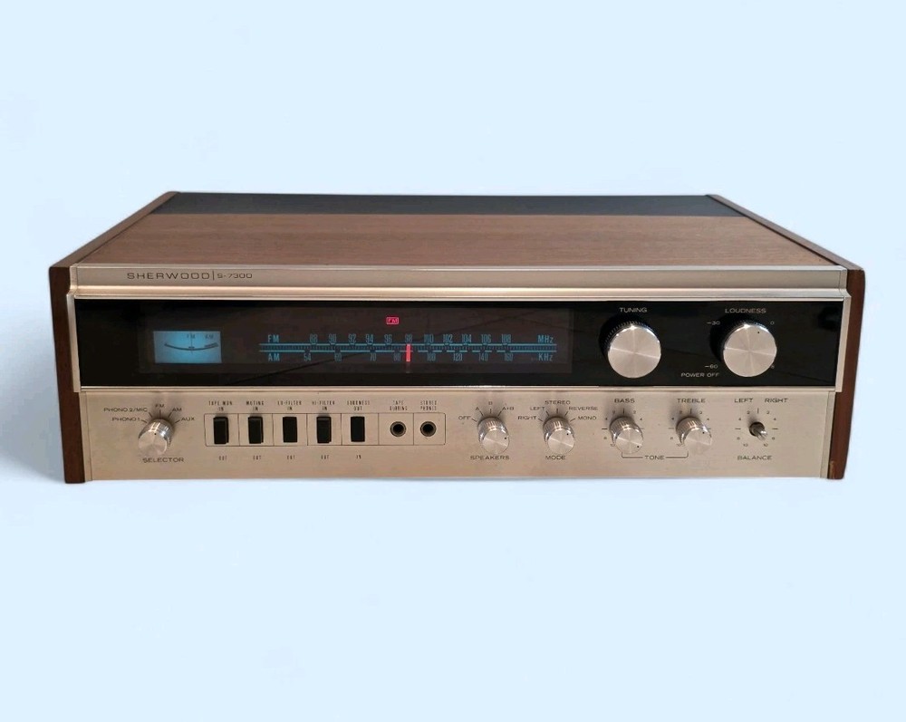 Vintage Sherwood S-7300 Receiver – Serviced