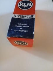 6146B/8298A RCA NOS Vacuum Tube Tested Strong open box Made in the U.S.A.