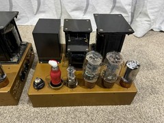 Leak TL12.1 Valve Amplifier Pair — RESTORED + SPEAKER CONNECTORS!