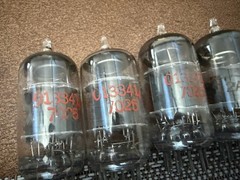 Vintage Fender Special Design Pre Amp Tubes 7025 12AT7 Tested