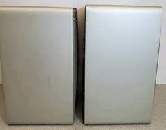 Realistic Tandy Minimus-11 Bookshelf Speaker Silver 50W 8-Ohm 40-2035A Japan
